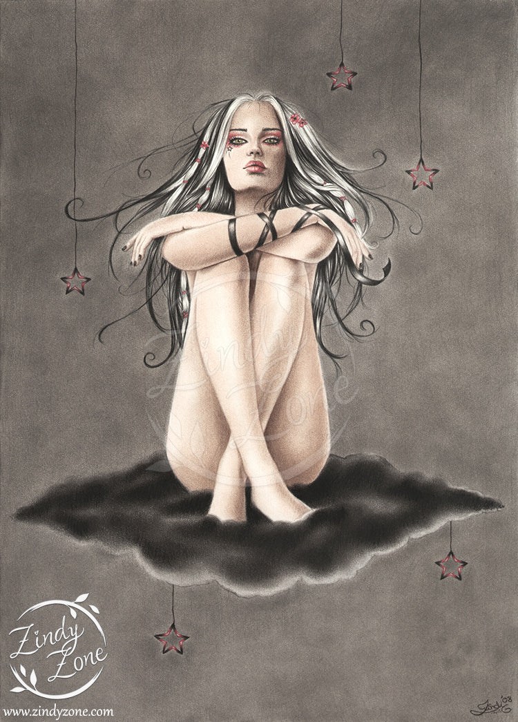Black Sky Coloring Page