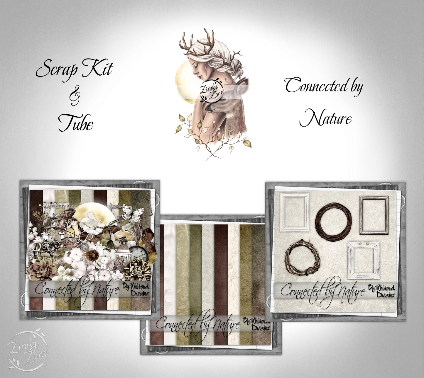 Connected by nature - Scrap Kit and Tube Pack
