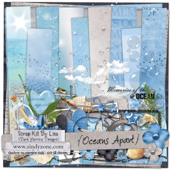 Oceans Apart Scrap Kit