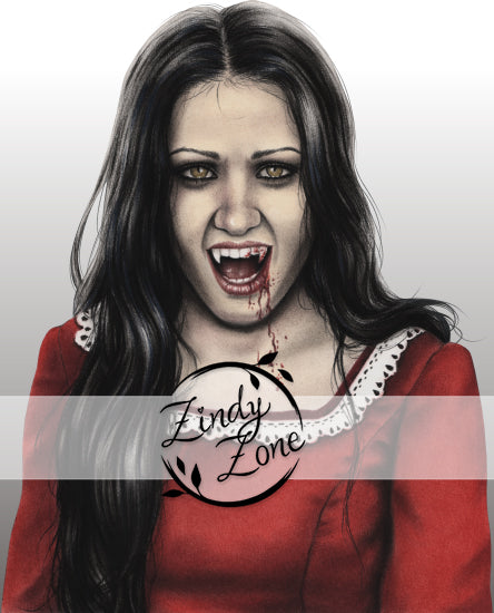 Dark Red Vampire Tube