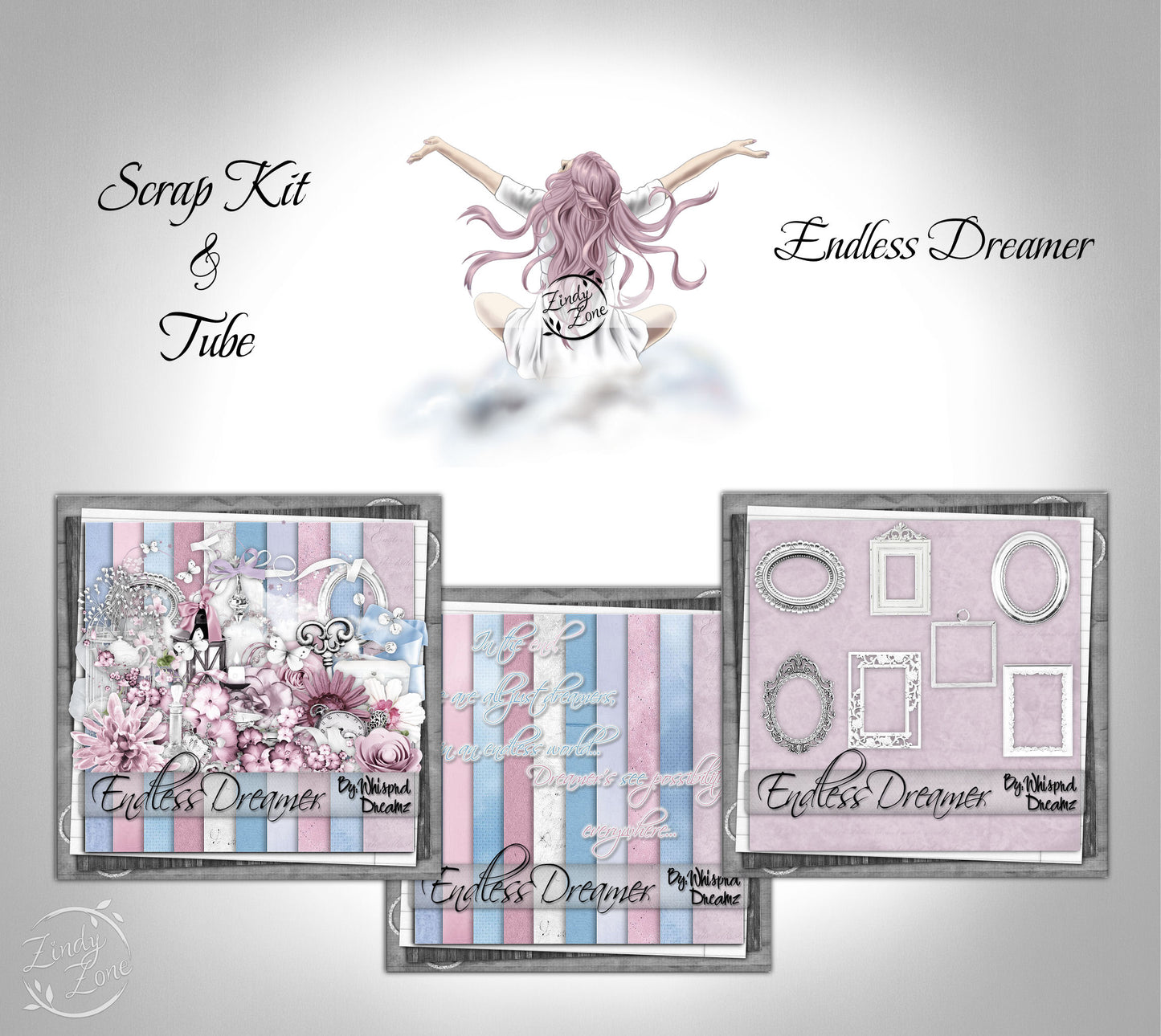 Endless Dreamer - Scrap Kit and Tube Pack