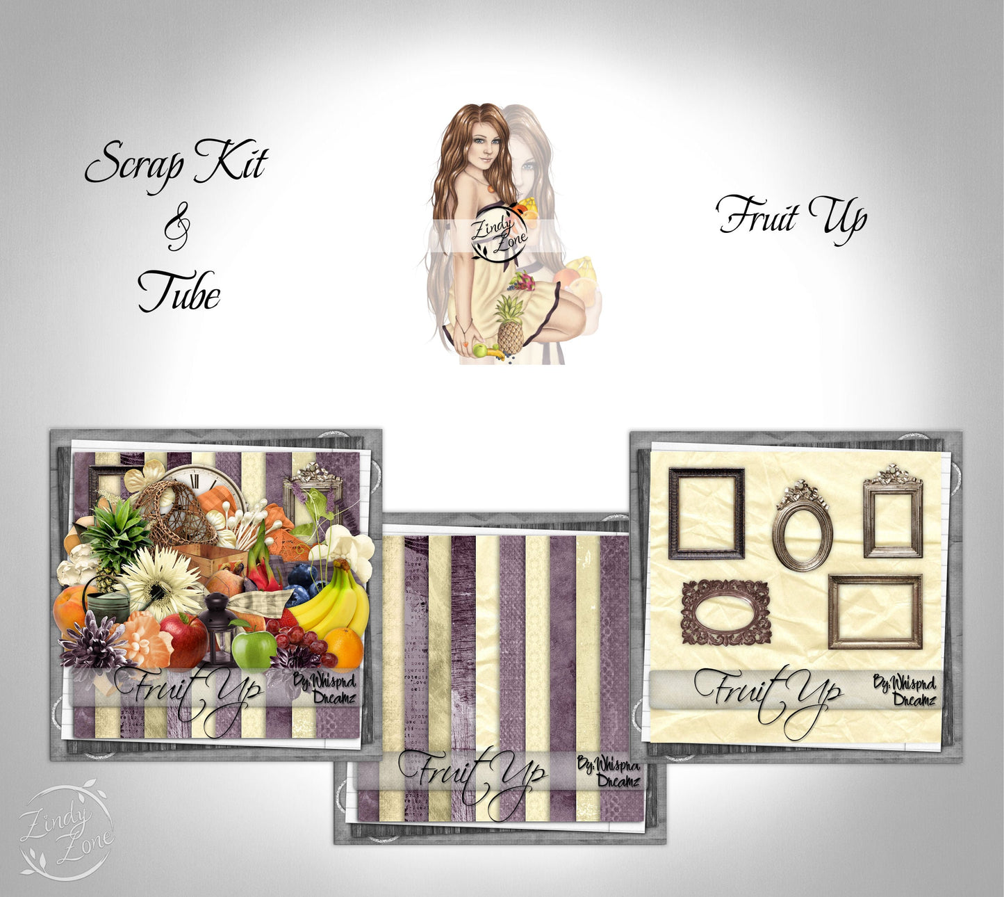 Fruit up your life - Scrap Kit and Tube Pack