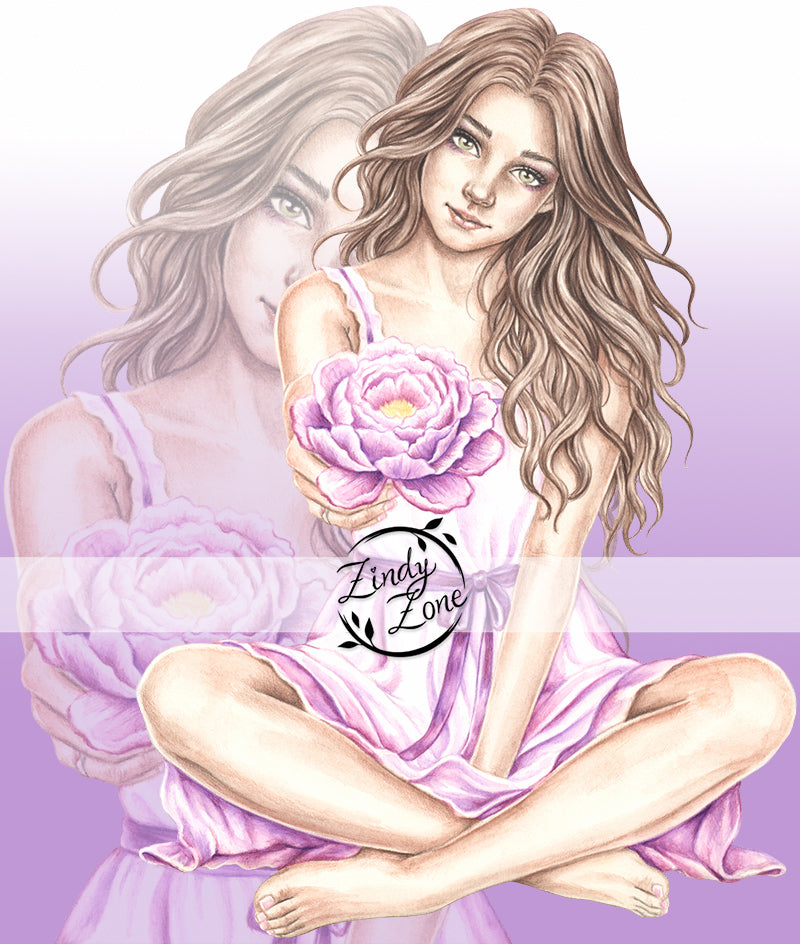 Mellow Peony Fairy Tube