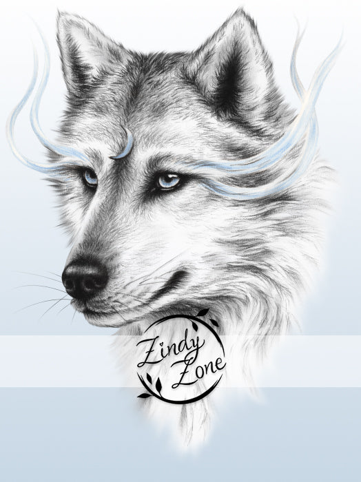 Moon Spirit Wolf Tube