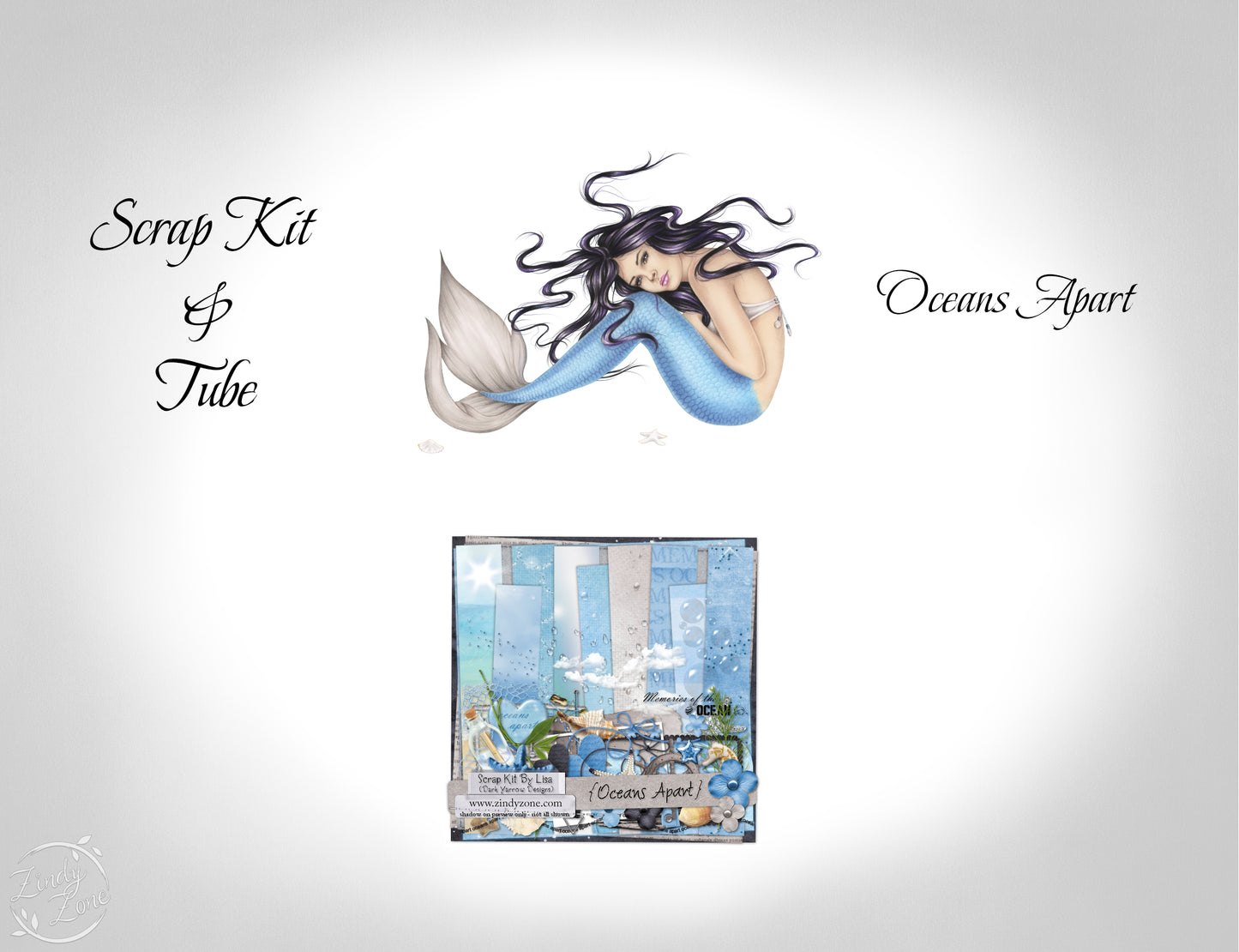Oceans Apart - Scrap Kit and Tube Pack