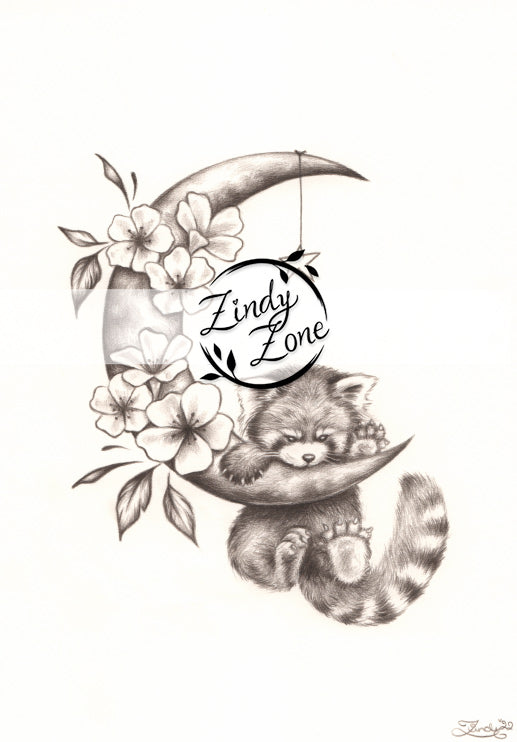 Panda on the moon Tube