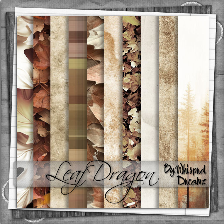 Leaf Dragon Scrap Kit