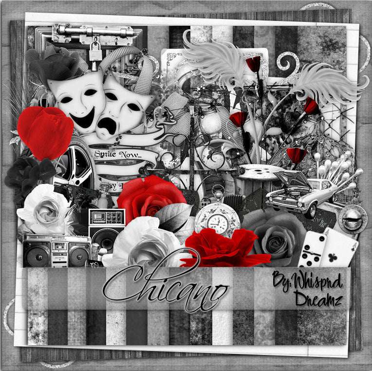 Chicano Scrap Kit