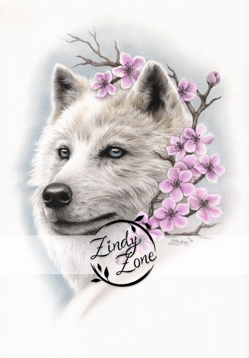 Cherry Blossom Wolf Tube