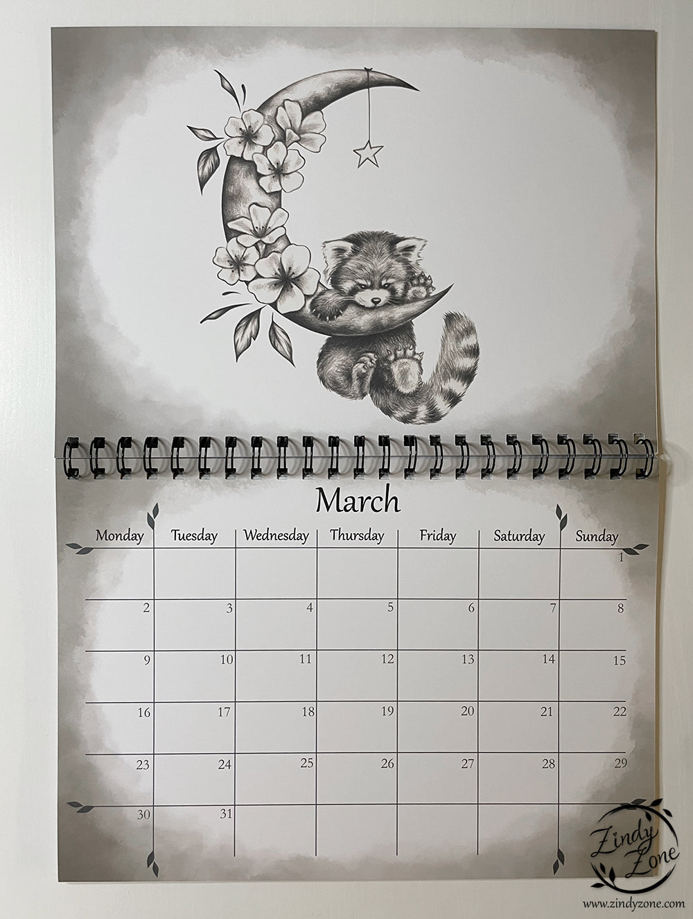 2026 Animals Art Calendar