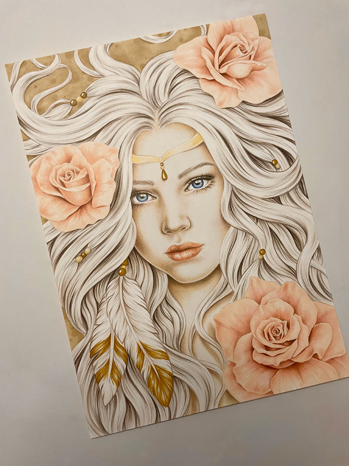 The Golden Princess Original Artwork