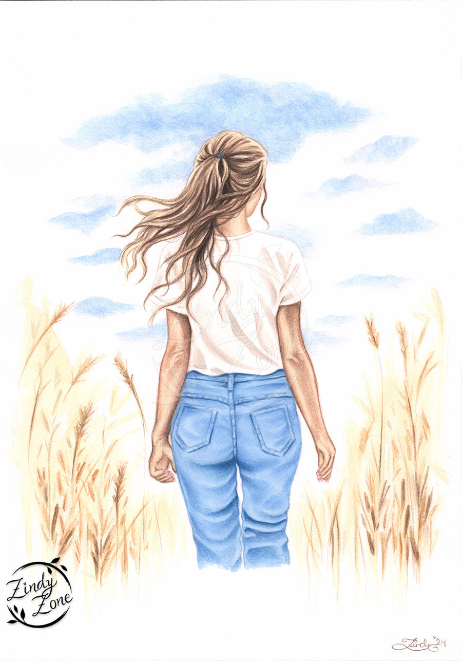 Golden Summer Art Print