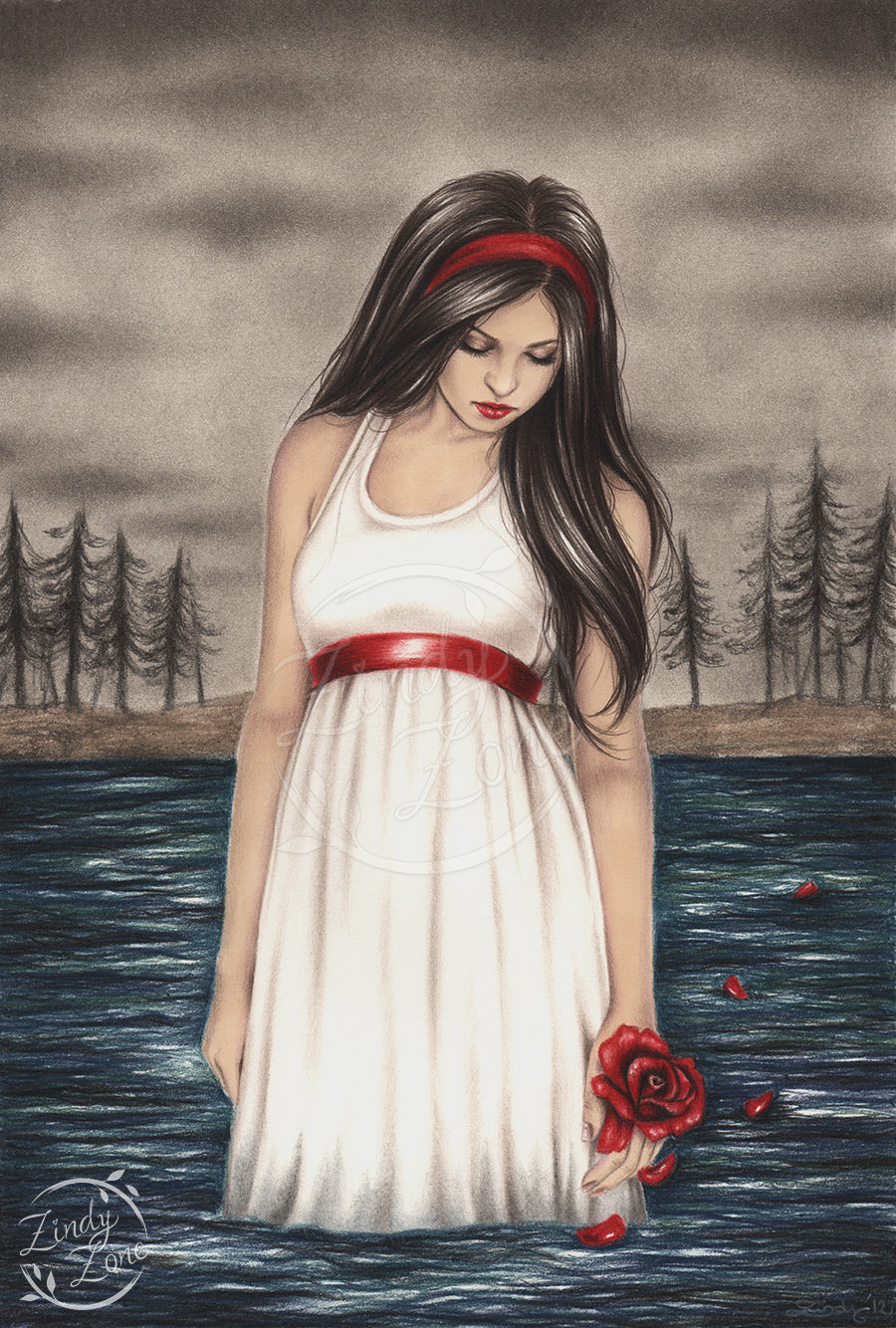 Letting Go Art Print