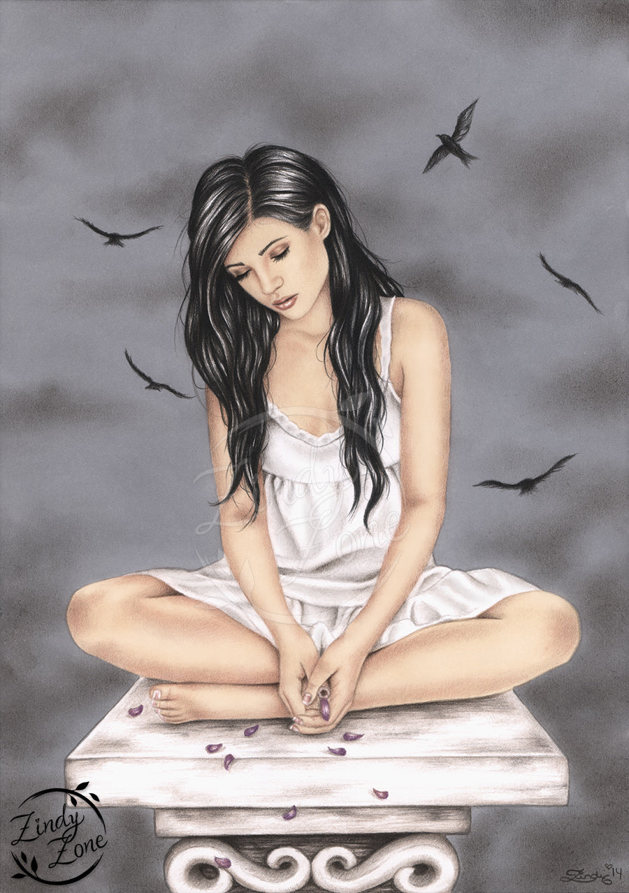 Lonely in Love Art Print