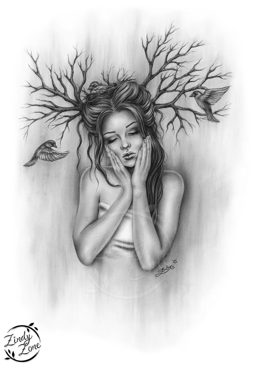 Nesting Thoughts Art Print