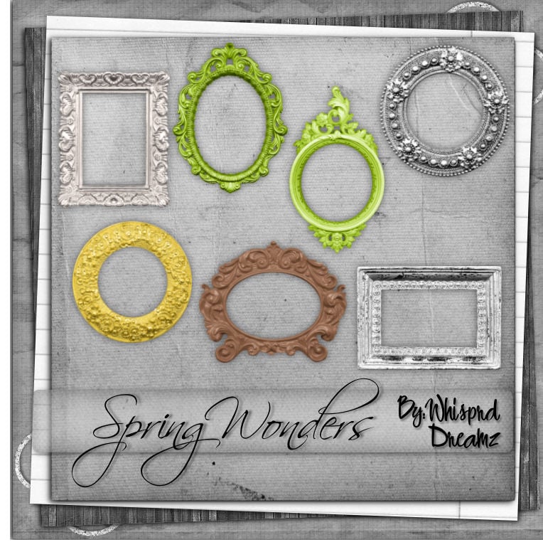 Spring Wonders Scrap Kit