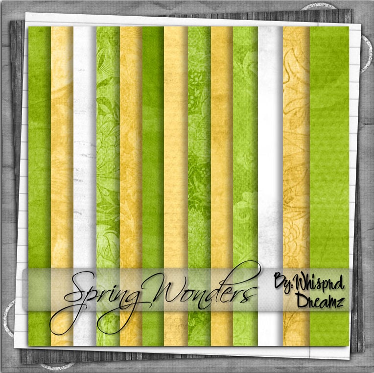 Spring Wonders Scrap Kit