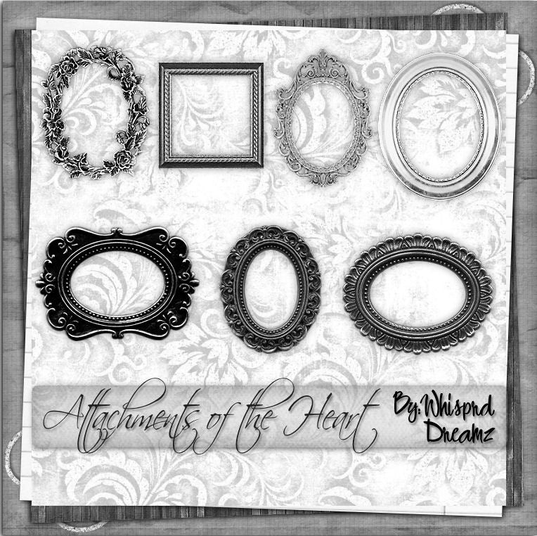 Attachments of the heart Scrap Kit