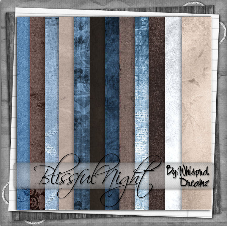 Blissful Night Scrap Kit
