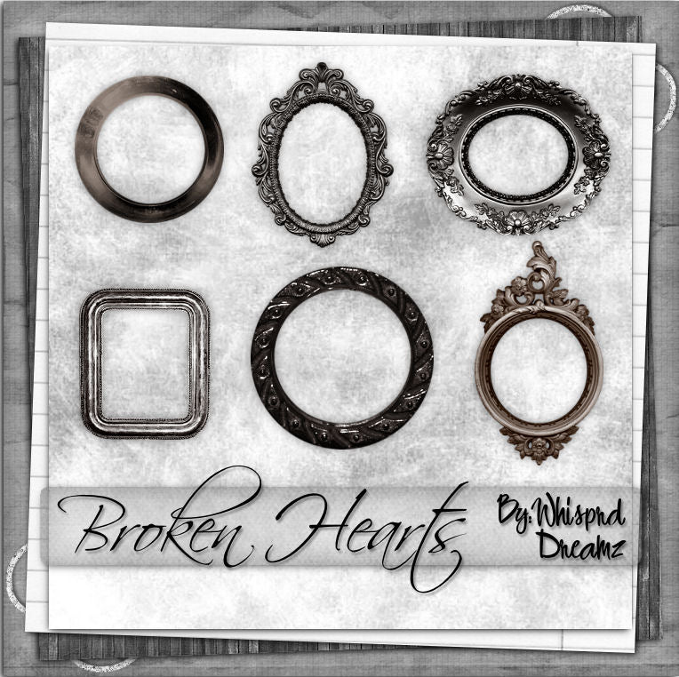 Broken Hearts Scrap Kit