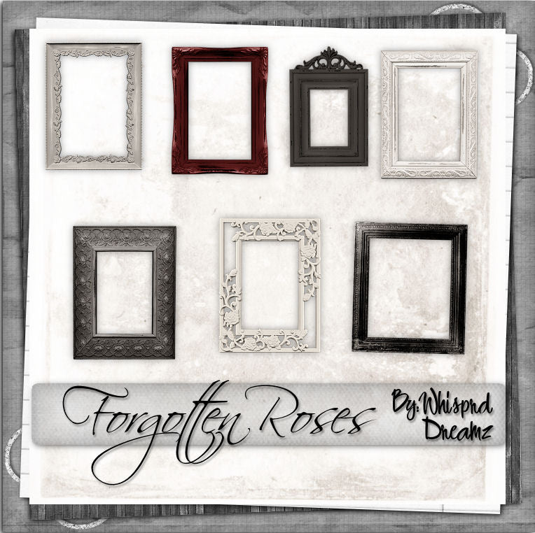 Forgotten Roses Scrap Kit