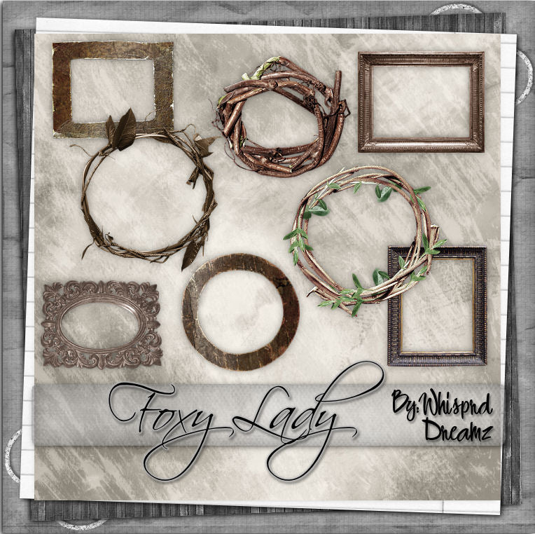 Foxy Lady Scrap Kit