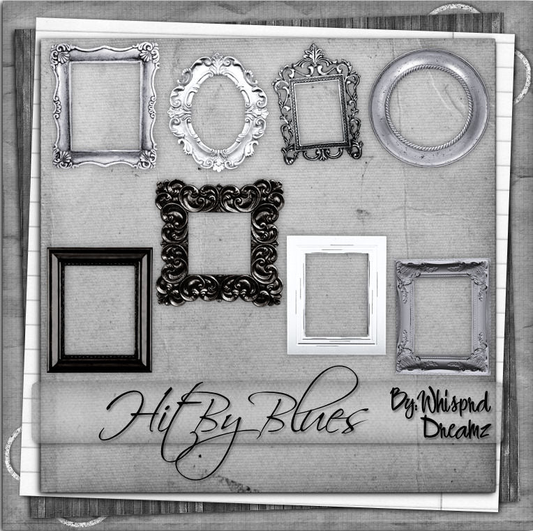 Hit by Blues Scrap Kit