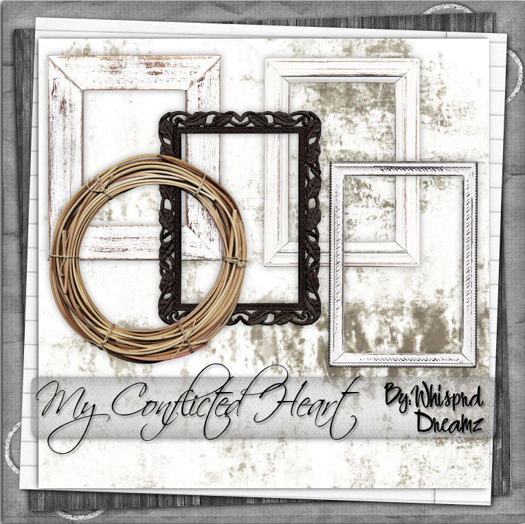 My Conflicted Heart Scrap Kit