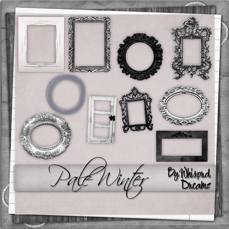 Pale Winter Scrap Kit