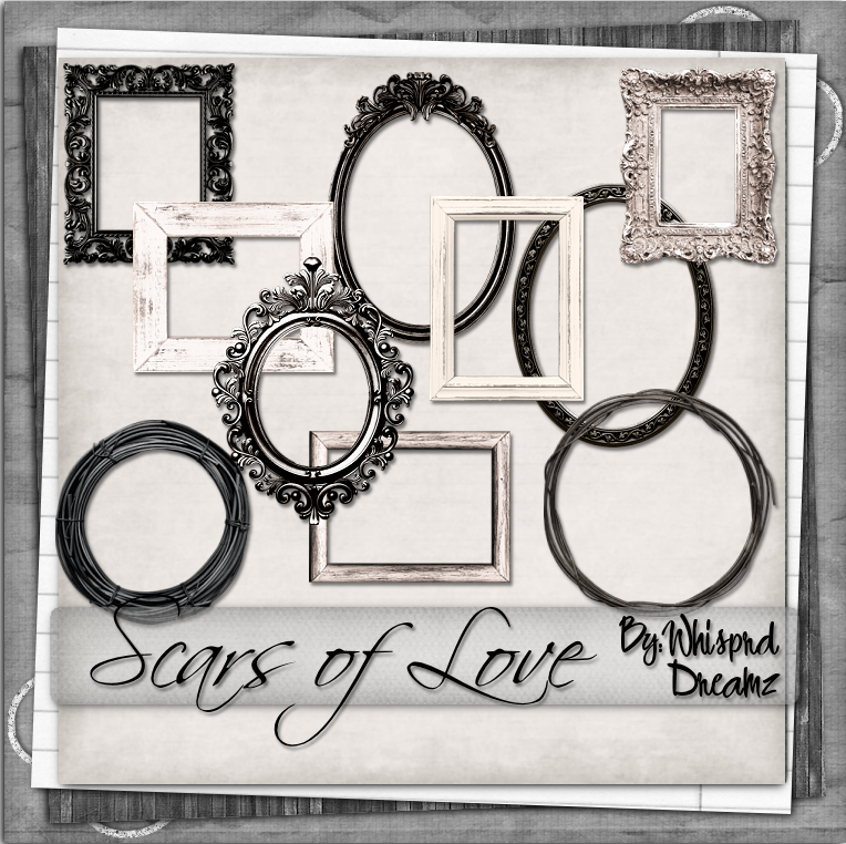 Scars of love Scrap Kit