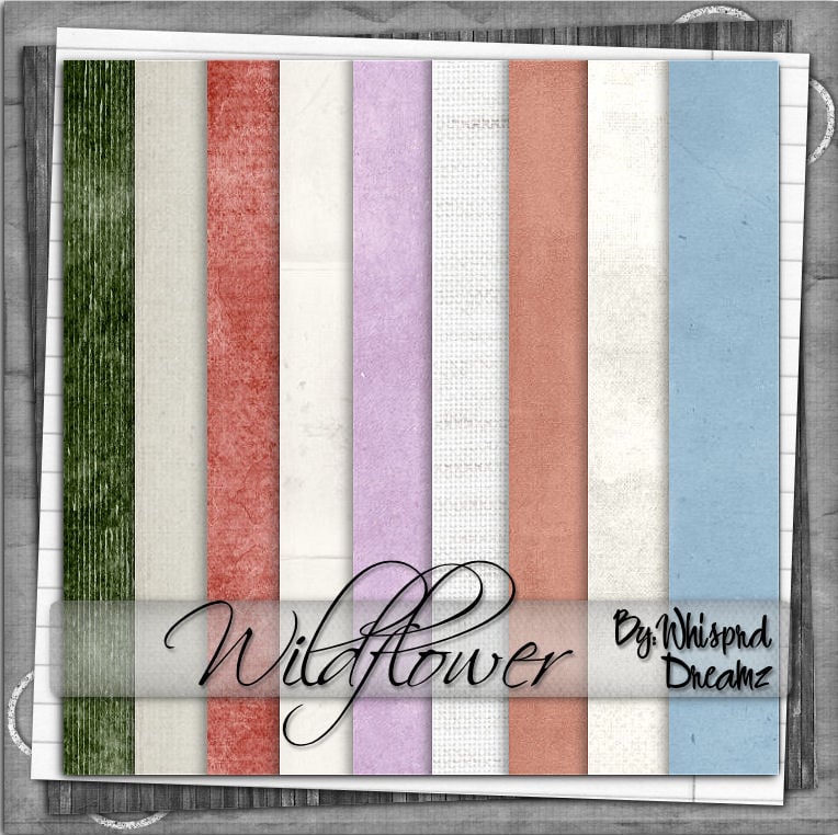 Wildflower Scrap Kit