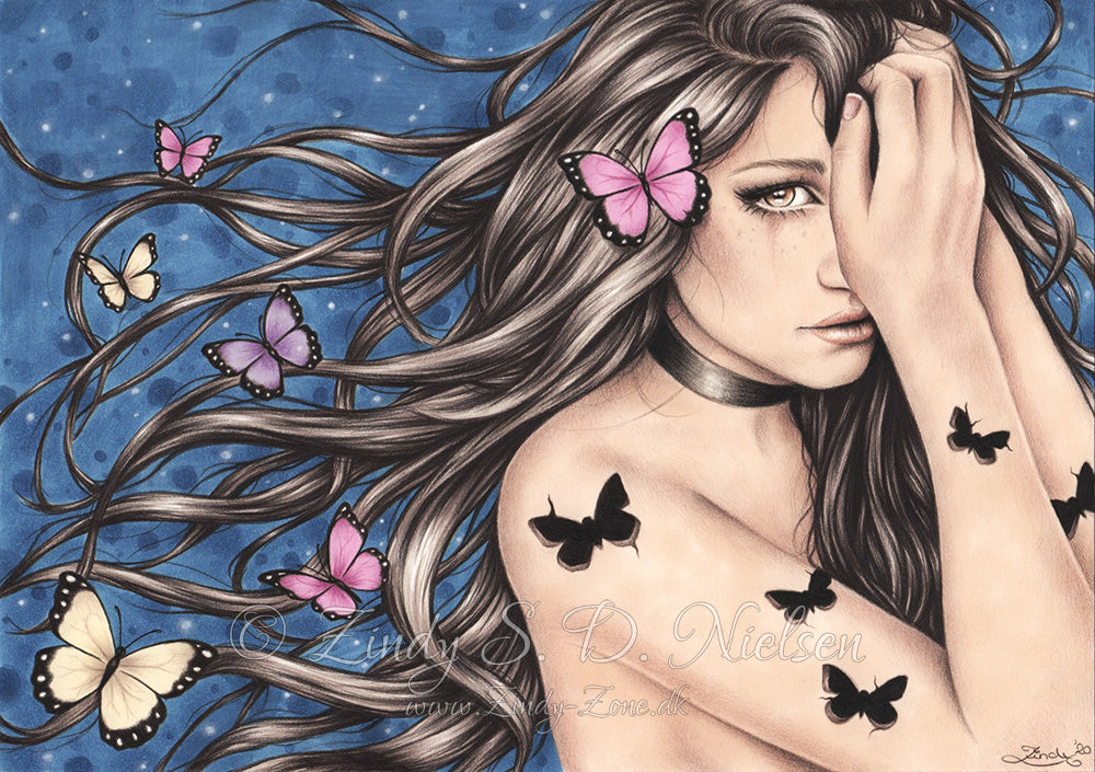 Without my Dreams Drawing Original Artwork