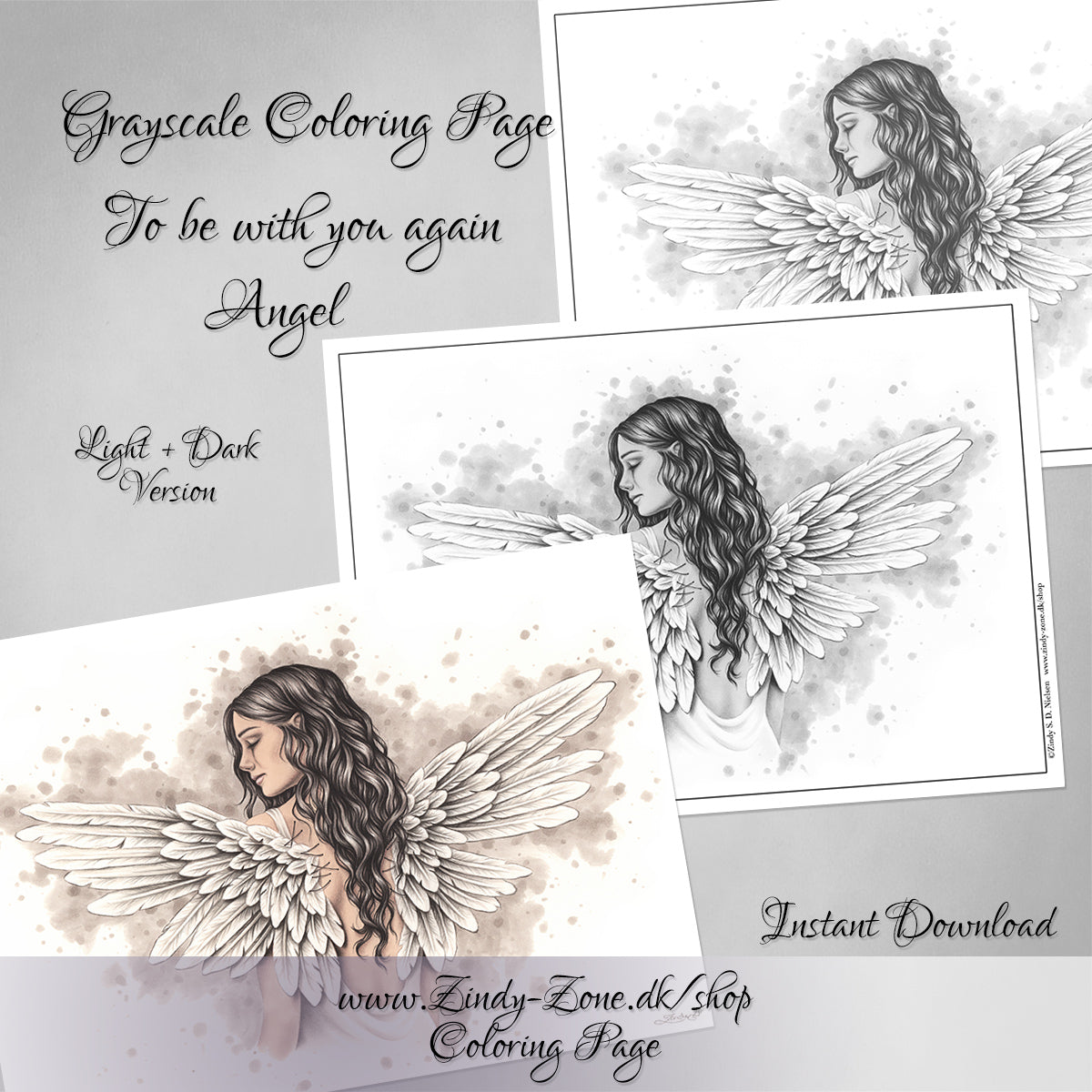 Angels Coloring Pages