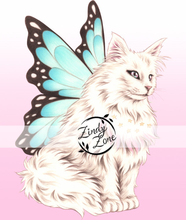 Butterfly Cat Tube