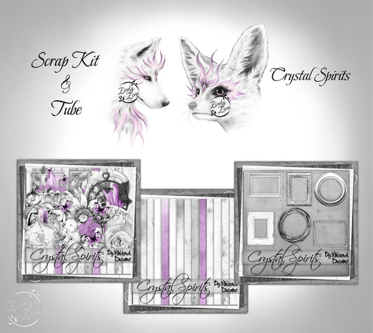 Crystal Spirits - Scrap Kit and Tube Pack