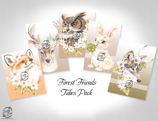 Forest Friends Tubes Pack