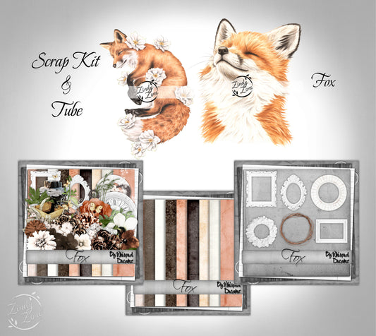Foxes - Scrap Kit and Tube Pack