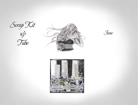 June - Scrap Kit and Tube Pack