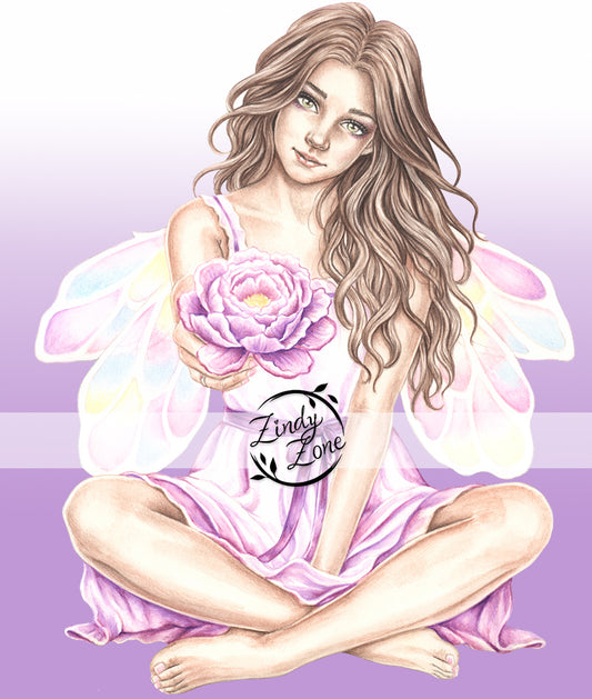 Mellow Peony Fairy Tube