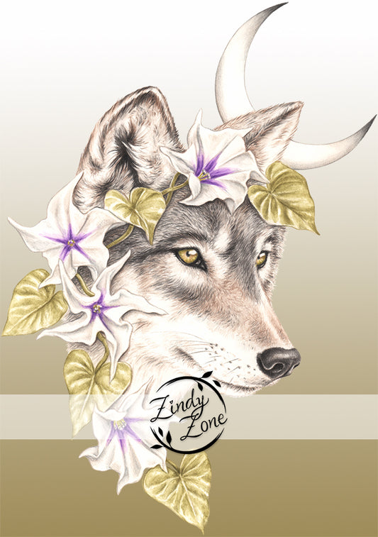 Forest Friends - Moon Wolf Tube