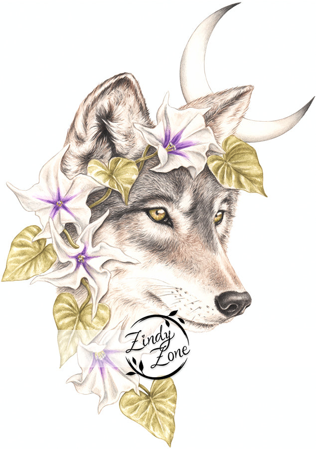 Forest Friends - Moon Wolf Tube