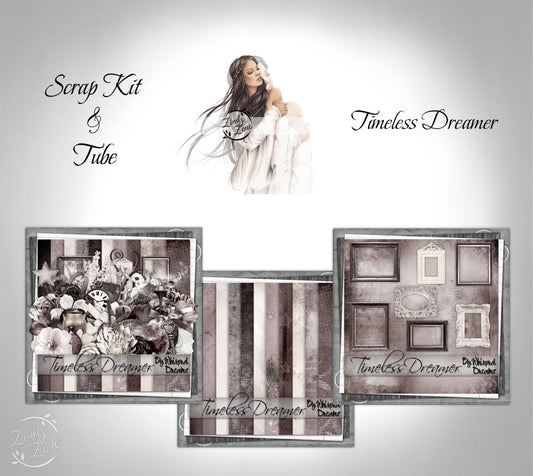 Timeless Dreamer - Scrap Kit and Tube Pack