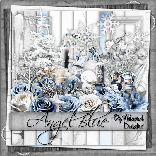 Angel Blue Scrap Kit