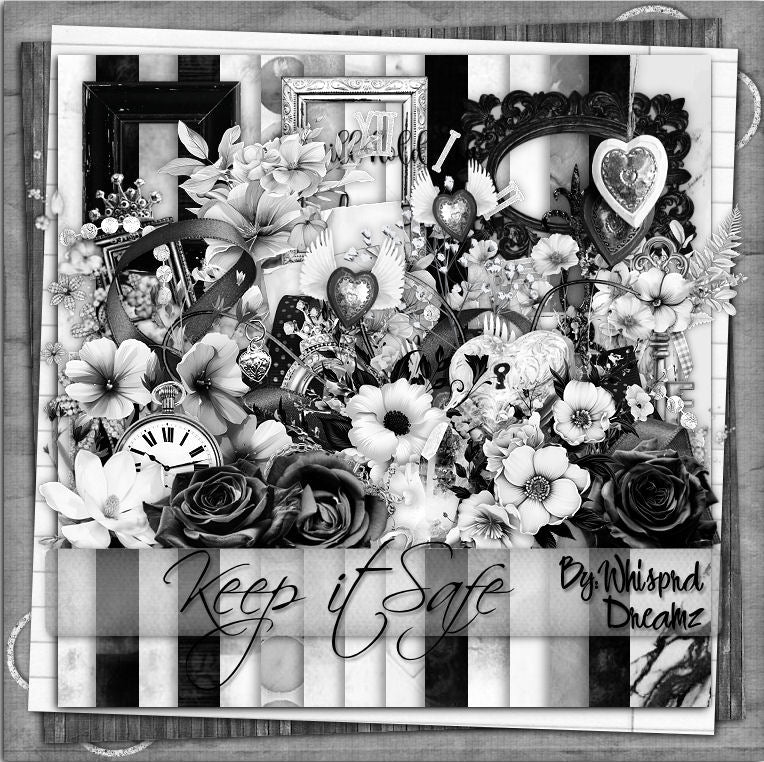 Keep it safe Scrap Kit