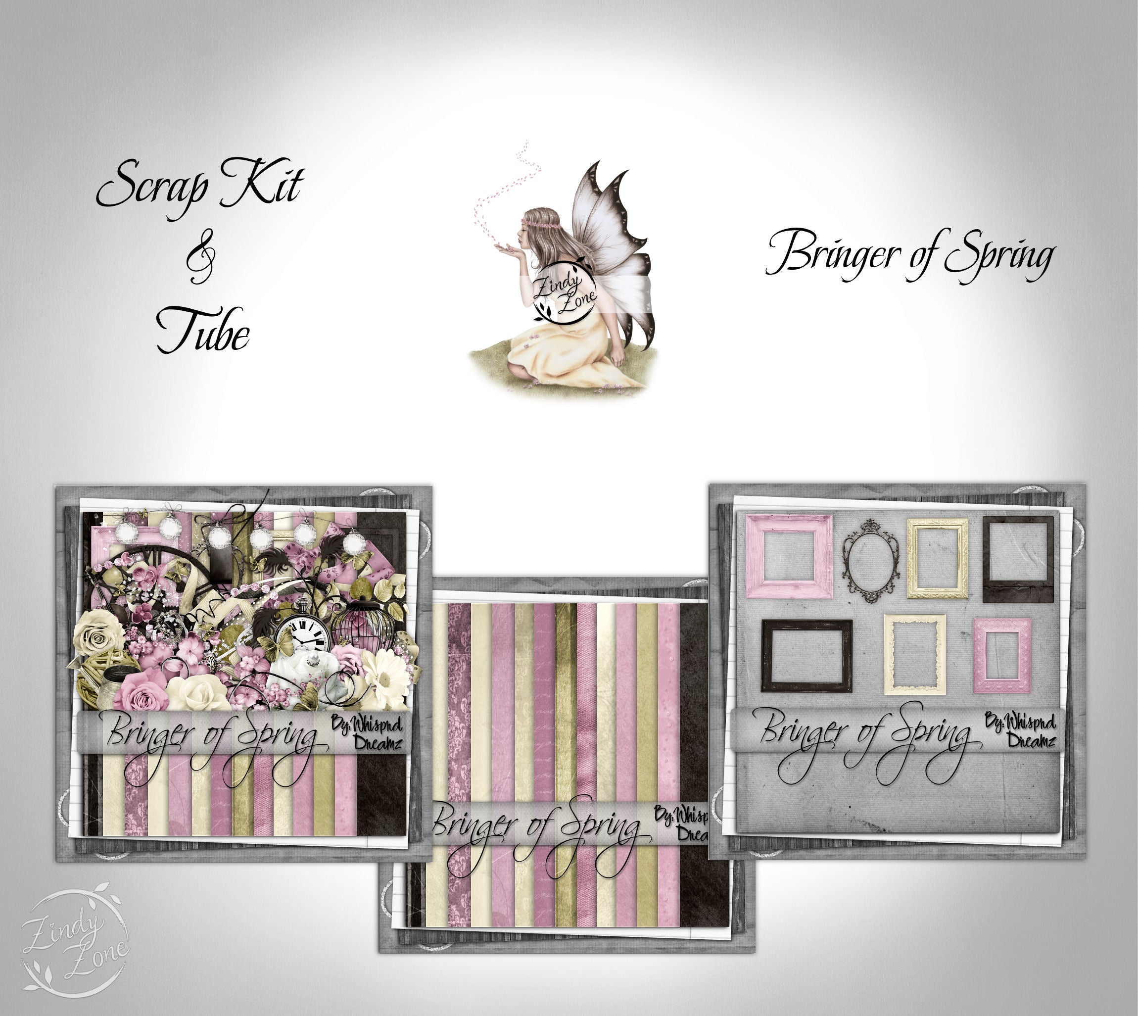 Spring Scrap Kit Bringer of Spring Scrap Kit and Tube - ZindyZone