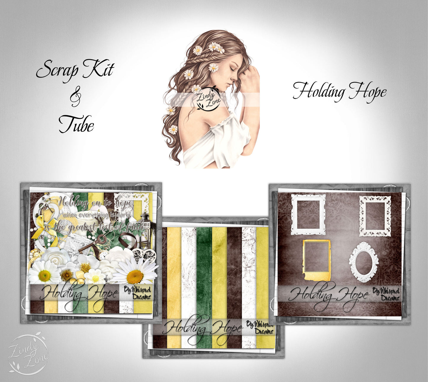 Holding Hope - Scrap Kit and Tube Pack