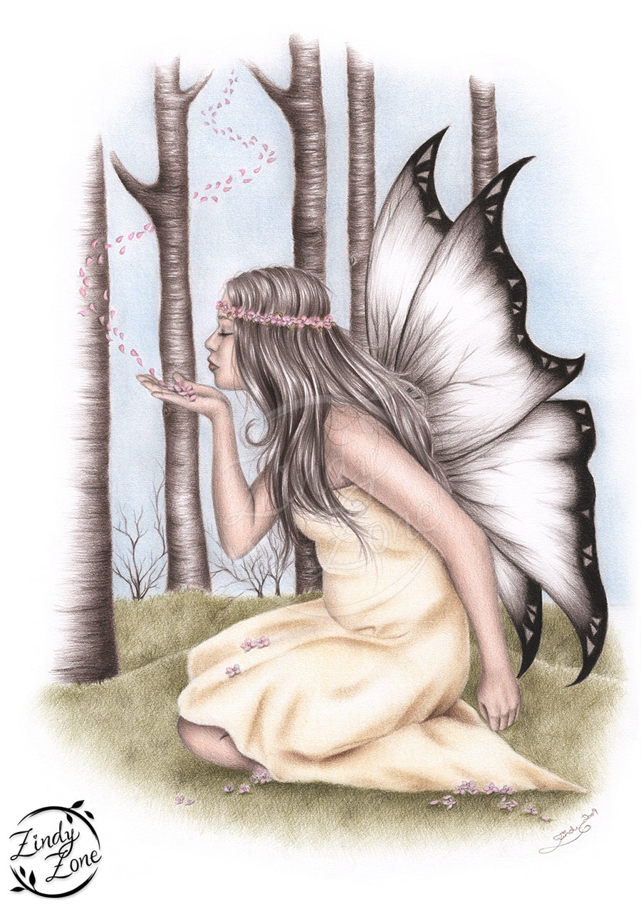 Bringer of Spring Fairy Art Print