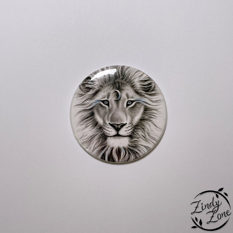 Moon Spirit Lion Magnet