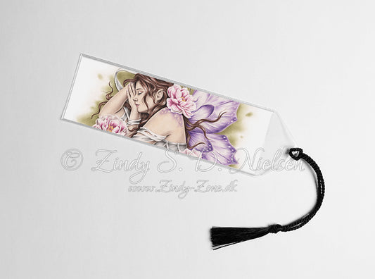 Peony Fairy Bookmark