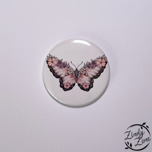 Summer Flower Butterfly Magnet